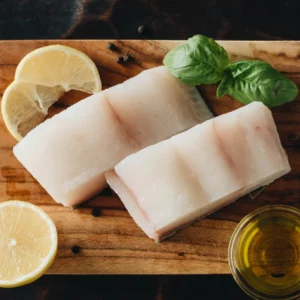 Fresh Wild Alaskan Halibut Fillet