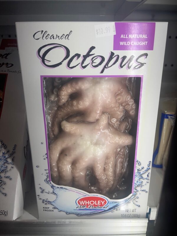 Fresh/Frozen Fully Cleaned Baby Octopus