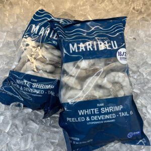 Raw, Peeled & Deveined Shrimp 16/20