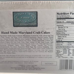 Box of 12 Handmade Maryland Crab Cakes