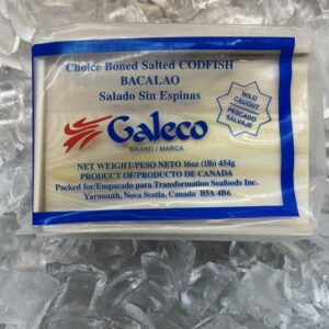 Fresh/Frozen Salted Cod (Baccala)